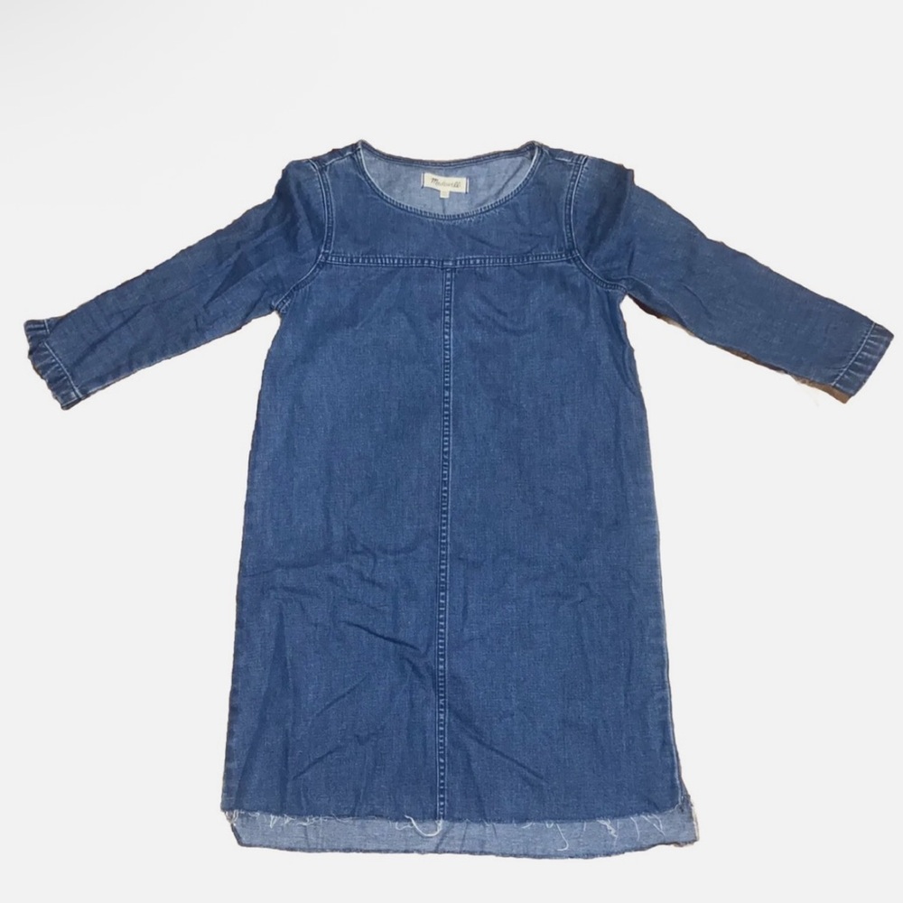 Madewell Blue Denim Dress